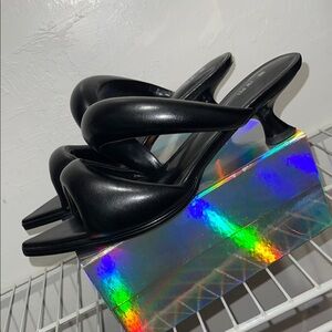 JW PEI Women’s Sara Mule Heeled Sandals